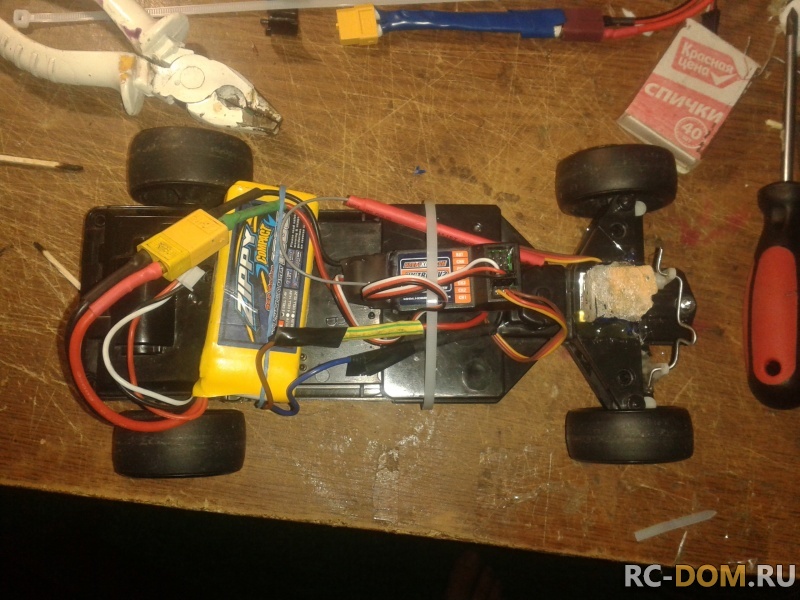 Переделка RC Subaru Impreza